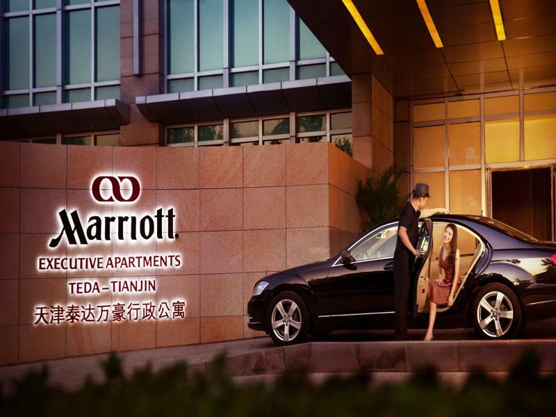 Marriott Executive Apartments Tianjin Teda Binhai  Экстерьер фото